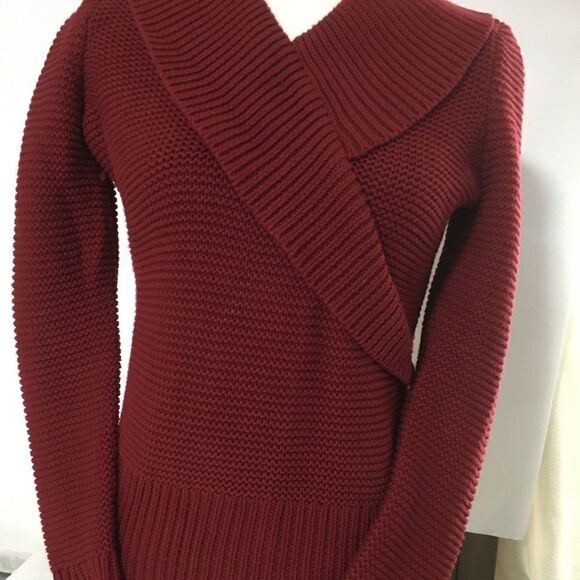 TALBOTS S Brushed Wrap Sweater Top - Picture 9 of 9